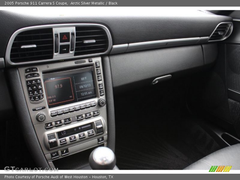 Arctic Silver Metallic / Black 2005 Porsche 911 Carrera S Coupe