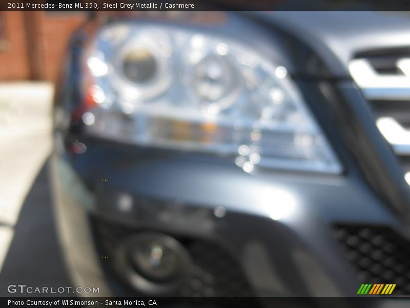 Steel Grey Metallic / Cashmere 2011 Mercedes-Benz ML 350