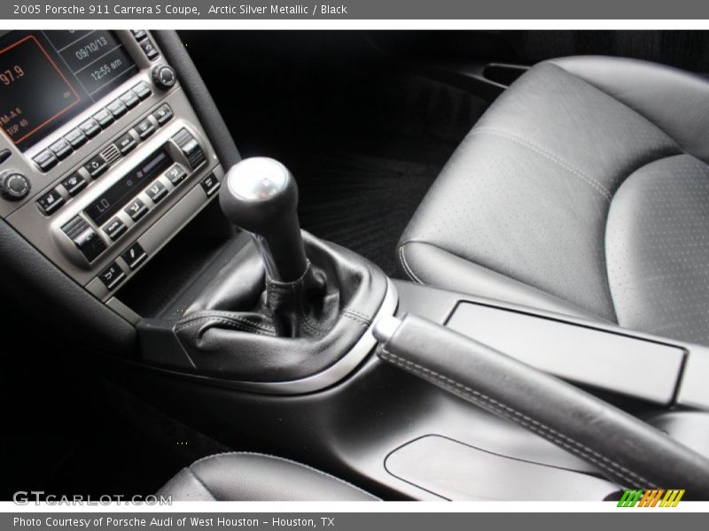 Arctic Silver Metallic / Black 2005 Porsche 911 Carrera S Coupe