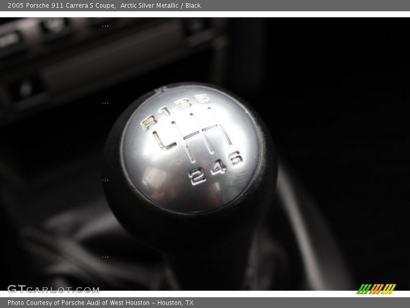 Arctic Silver Metallic / Black 2005 Porsche 911 Carrera S Coupe