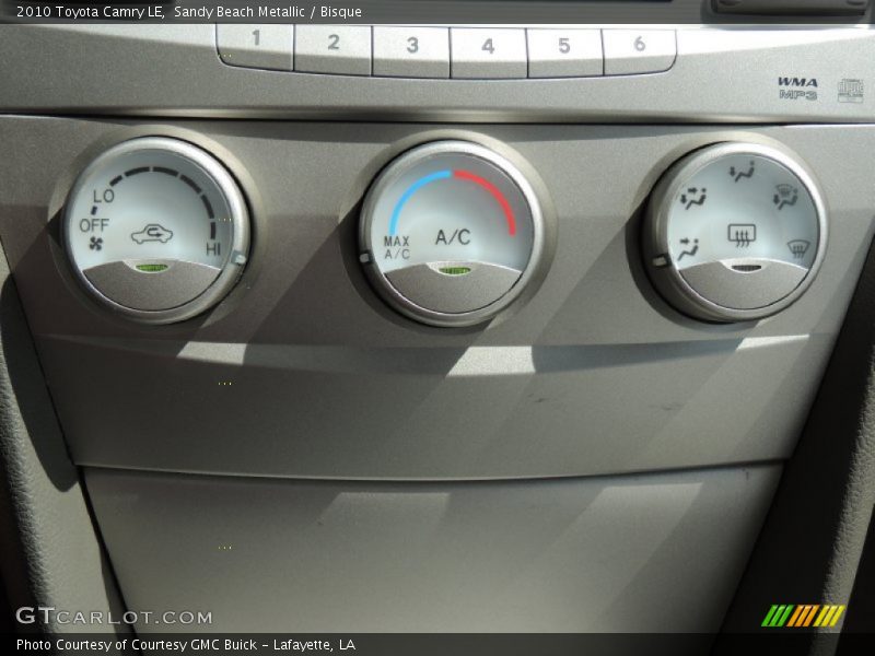 Sandy Beach Metallic / Bisque 2010 Toyota Camry LE