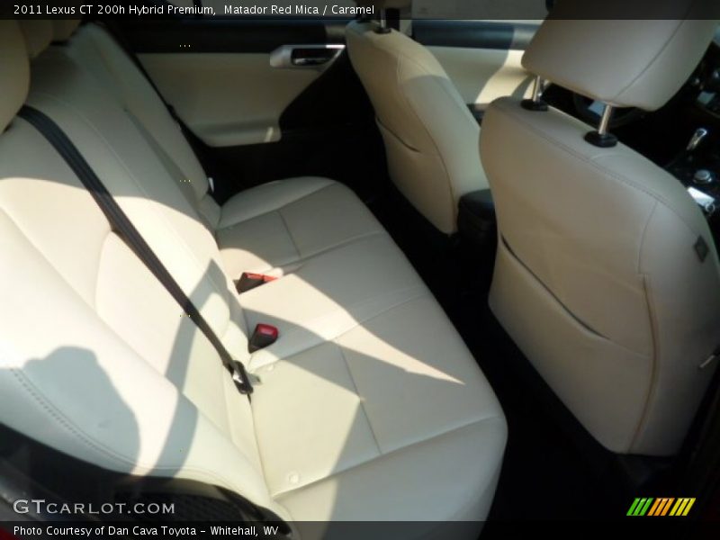 Matador Red Mica / Caramel 2011 Lexus CT 200h Hybrid Premium