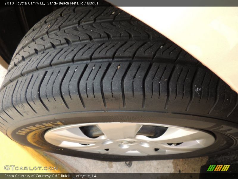 Sandy Beach Metallic / Bisque 2010 Toyota Camry LE