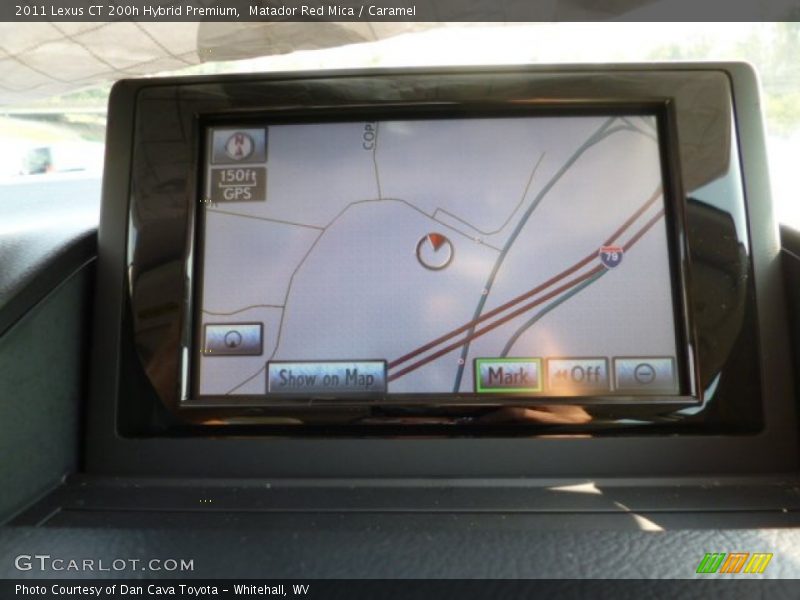 Matador Red Mica / Caramel 2011 Lexus CT 200h Hybrid Premium