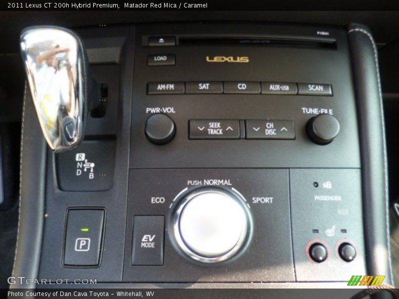 Matador Red Mica / Caramel 2011 Lexus CT 200h Hybrid Premium