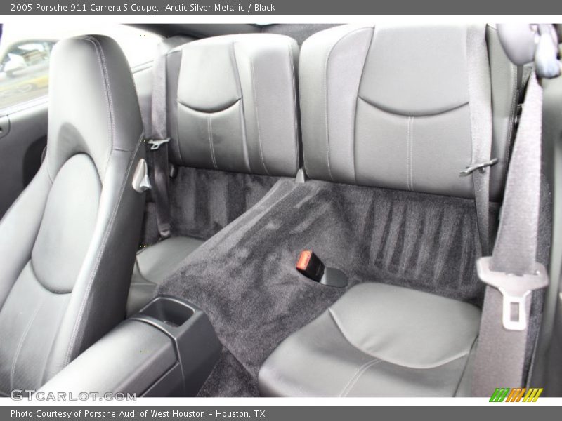 Arctic Silver Metallic / Black 2005 Porsche 911 Carrera S Coupe