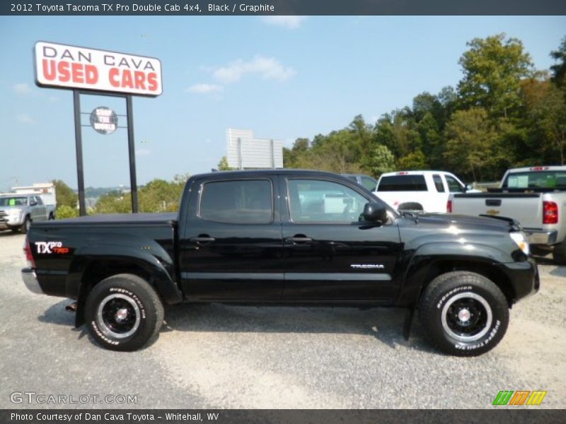 Black / Graphite 2012 Toyota Tacoma TX Pro Double Cab 4x4