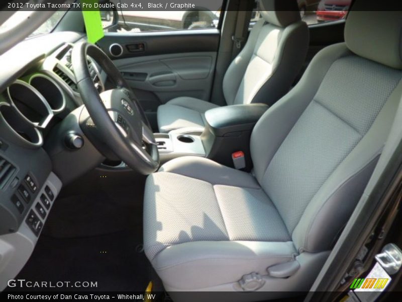 Black / Graphite 2012 Toyota Tacoma TX Pro Double Cab 4x4