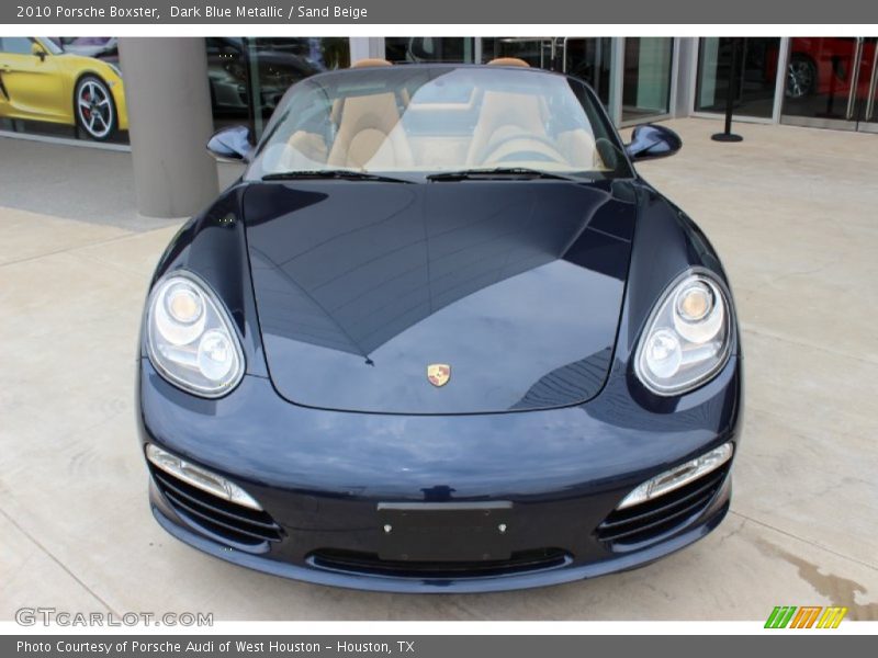 Dark Blue Metallic / Sand Beige 2010 Porsche Boxster