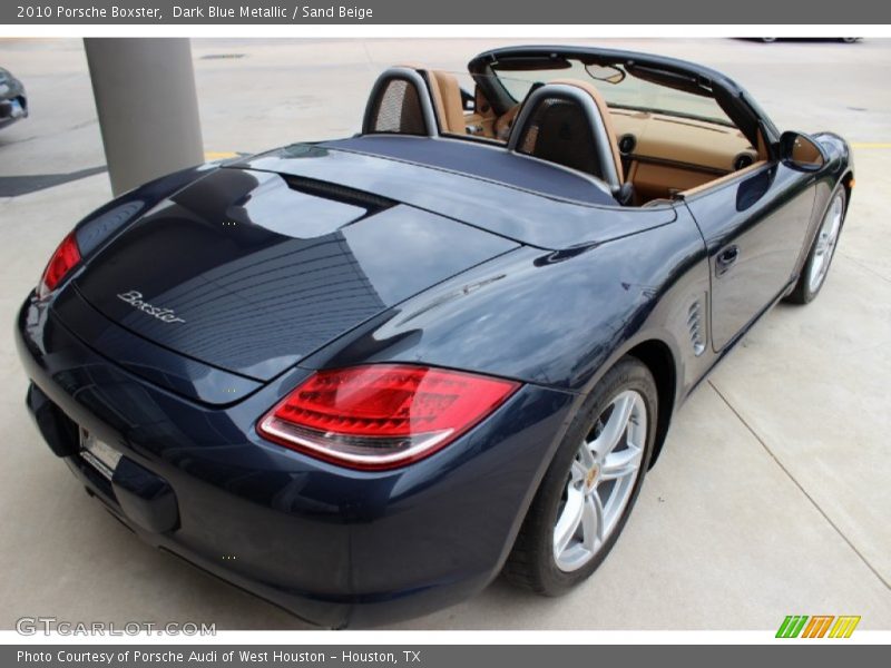 Dark Blue Metallic / Sand Beige 2010 Porsche Boxster
