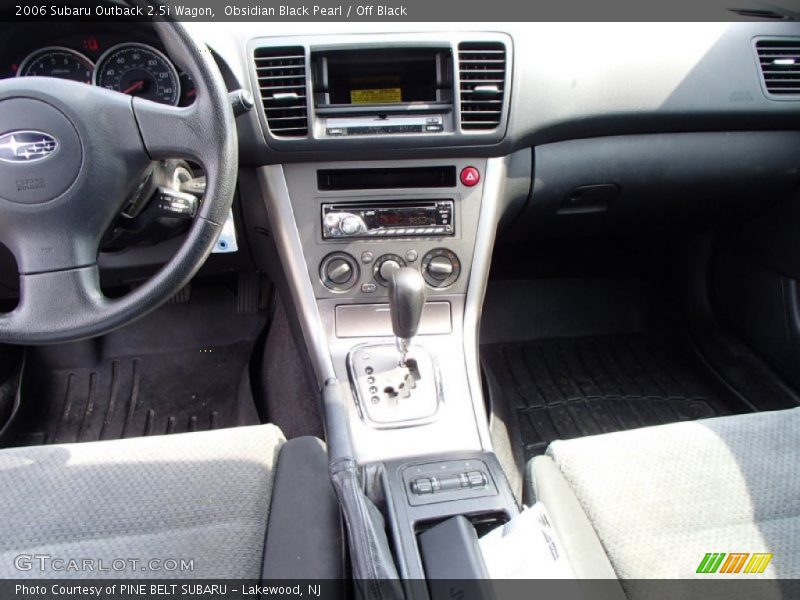 Obsidian Black Pearl / Off Black 2006 Subaru Outback 2.5i Wagon