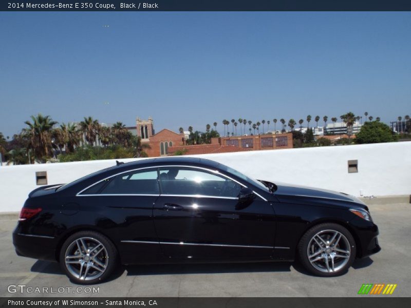 Black / Black 2014 Mercedes-Benz E 350 Coupe