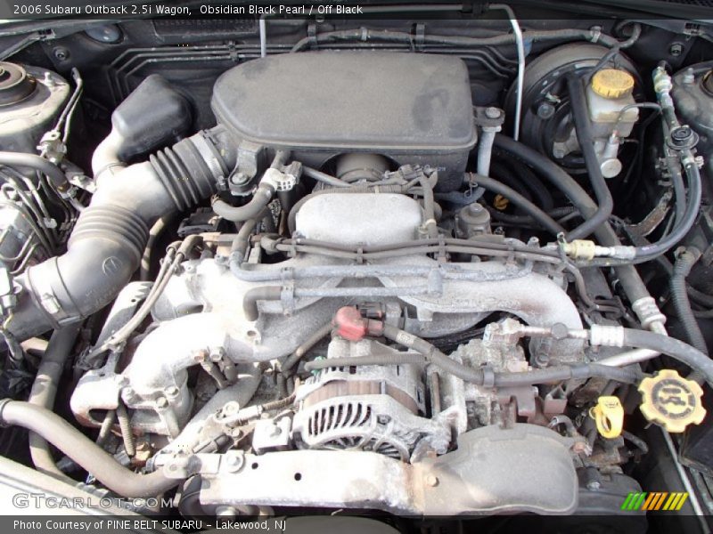 Obsidian Black Pearl / Off Black 2006 Subaru Outback 2.5i Wagon