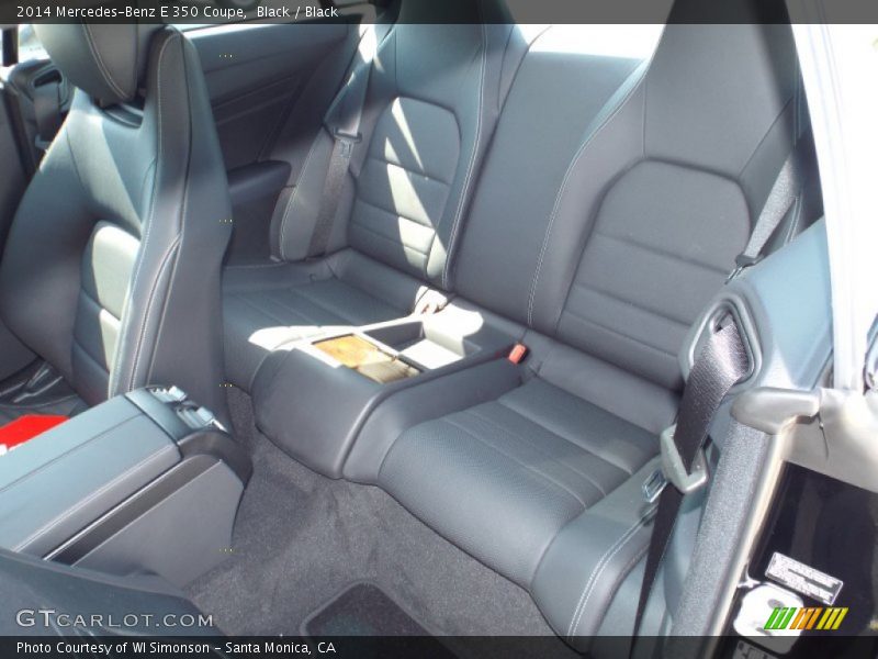 Black / Black 2014 Mercedes-Benz E 350 Coupe