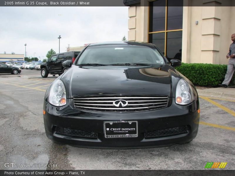 Black Obsidian / Wheat 2005 Infiniti G 35 Coupe