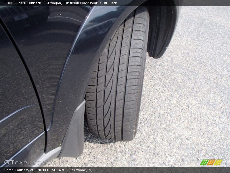 Obsidian Black Pearl / Off Black 2006 Subaru Outback 2.5i Wagon