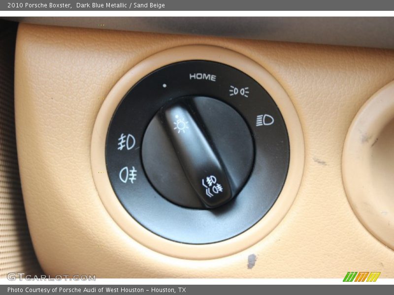Controls of 2010 Boxster 