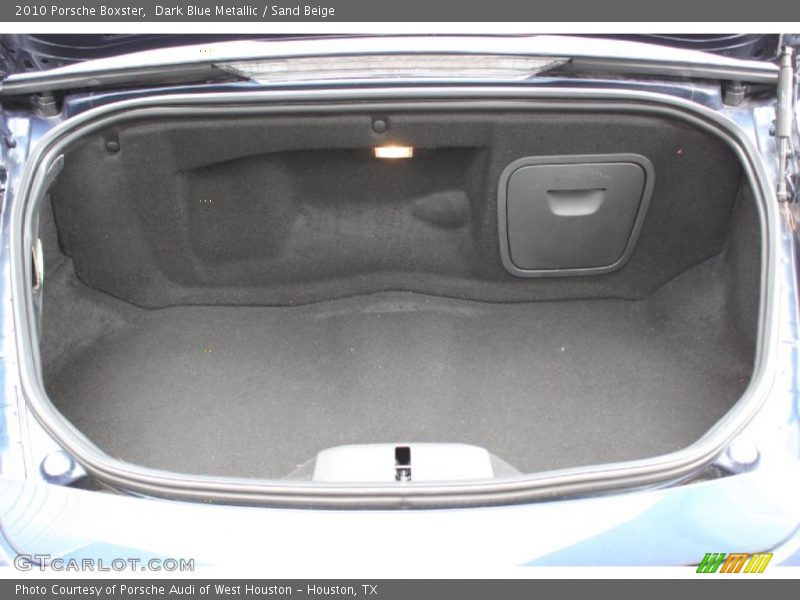Dark Blue Metallic / Sand Beige 2010 Porsche Boxster