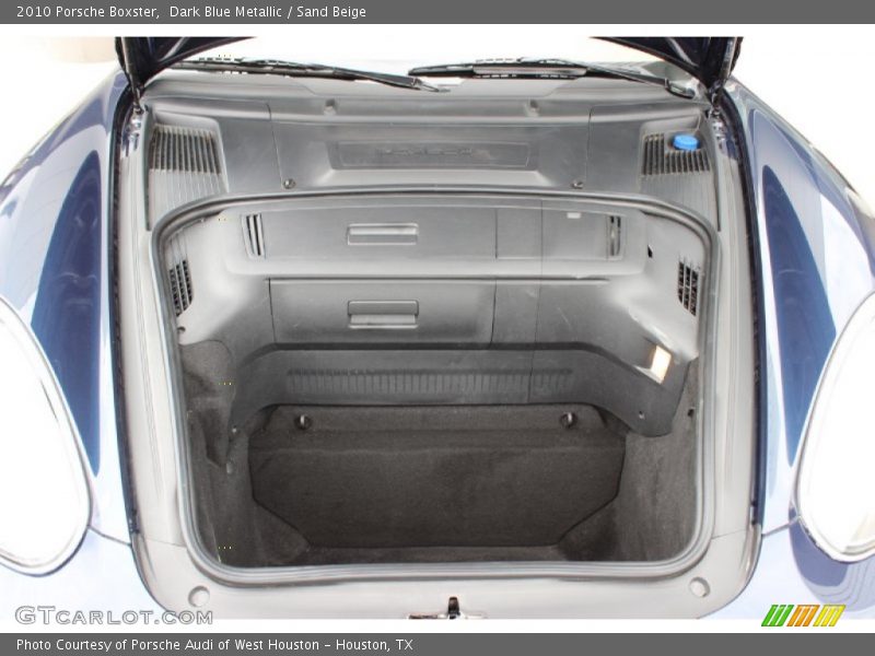  2010 Boxster  Trunk