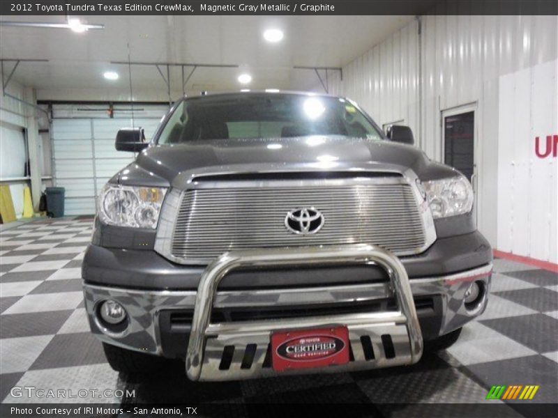 Magnetic Gray Metallic / Graphite 2012 Toyota Tundra Texas Edition CrewMax