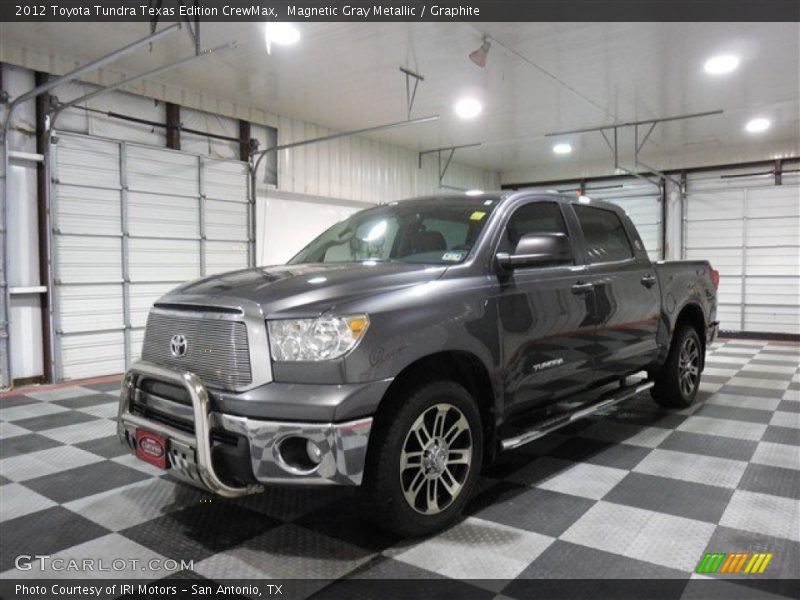 Magnetic Gray Metallic / Graphite 2012 Toyota Tundra Texas Edition CrewMax