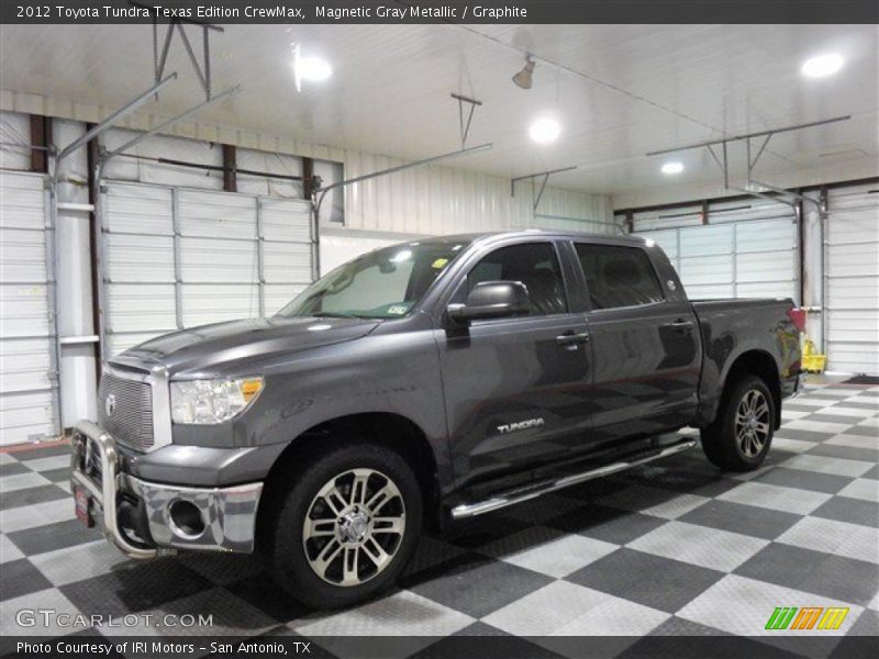Magnetic Gray Metallic / Graphite 2012 Toyota Tundra Texas Edition CrewMax