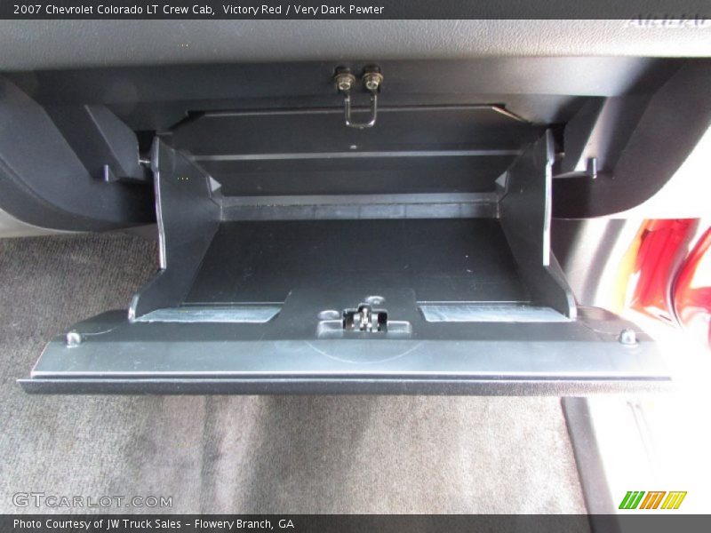 Victory Red / Very Dark Pewter 2007 Chevrolet Colorado LT Crew Cab