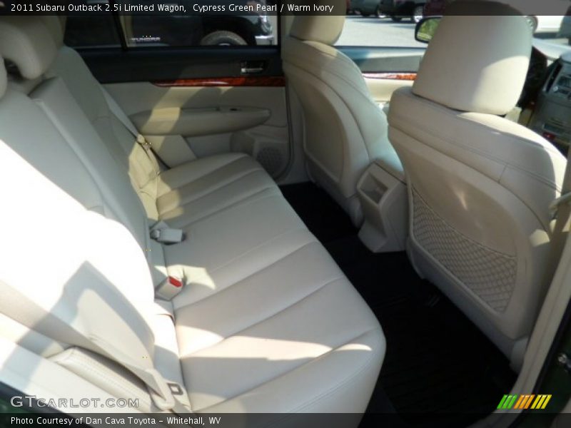 Cypress Green Pearl / Warm Ivory 2011 Subaru Outback 2.5i Limited Wagon