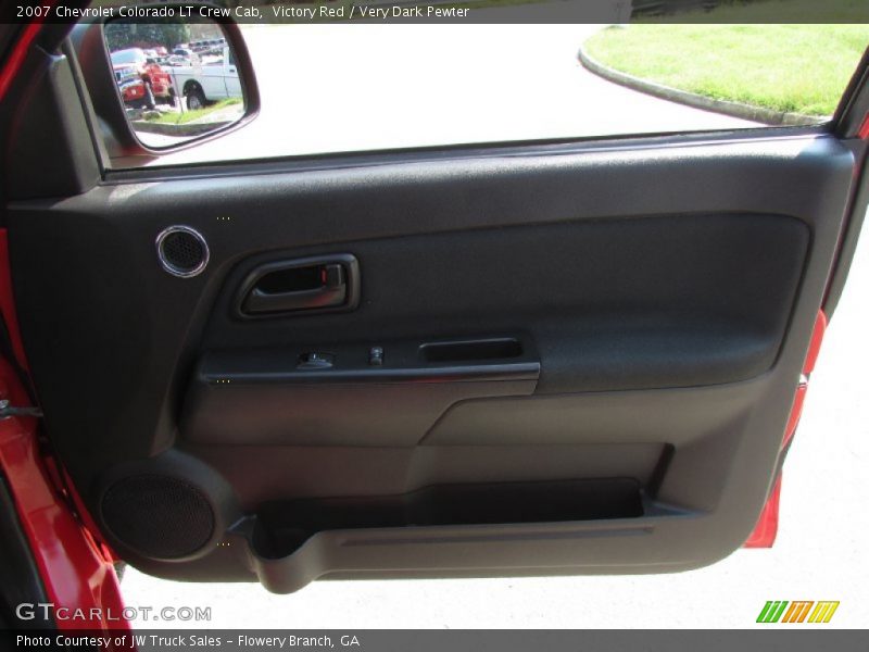 Victory Red / Very Dark Pewter 2007 Chevrolet Colorado LT Crew Cab