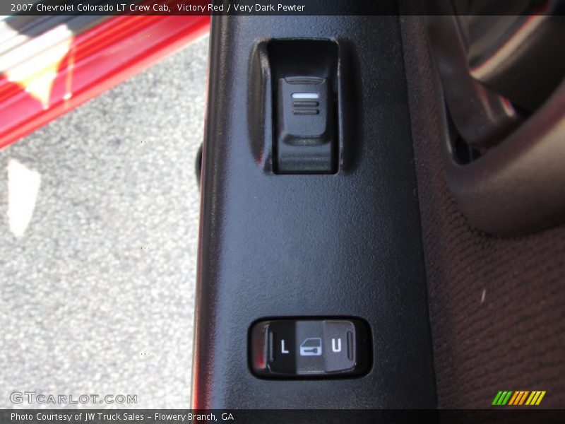 Victory Red / Very Dark Pewter 2007 Chevrolet Colorado LT Crew Cab