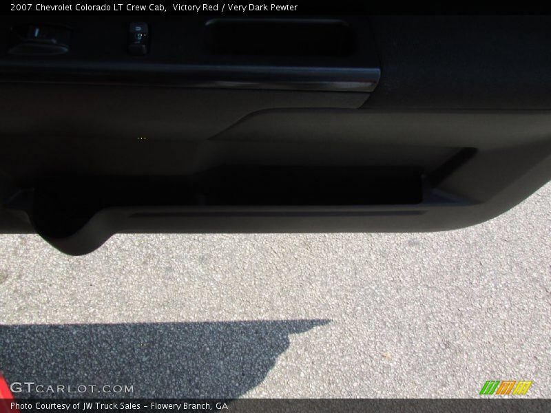 Victory Red / Very Dark Pewter 2007 Chevrolet Colorado LT Crew Cab