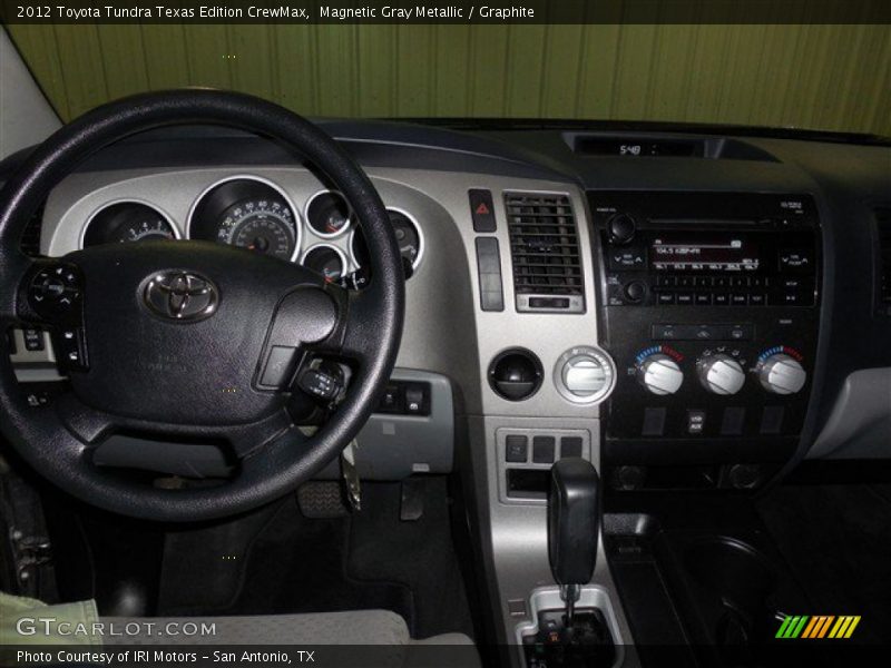 Magnetic Gray Metallic / Graphite 2012 Toyota Tundra Texas Edition CrewMax