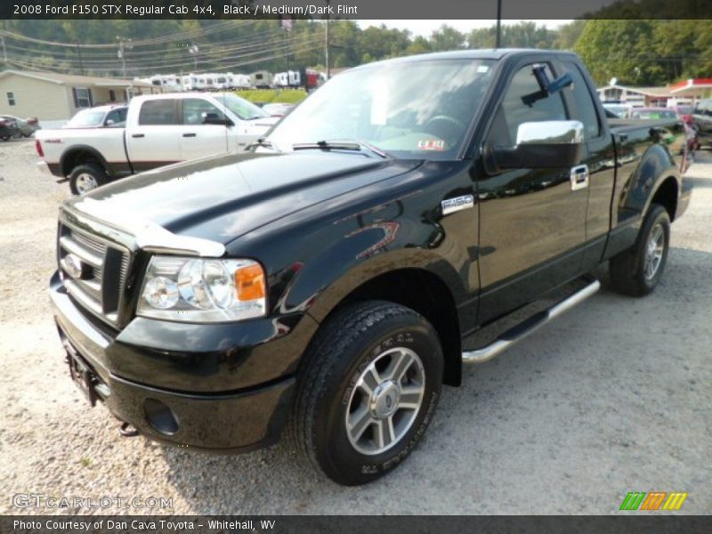 Black / Medium/Dark Flint 2008 Ford F150 STX Regular Cab 4x4