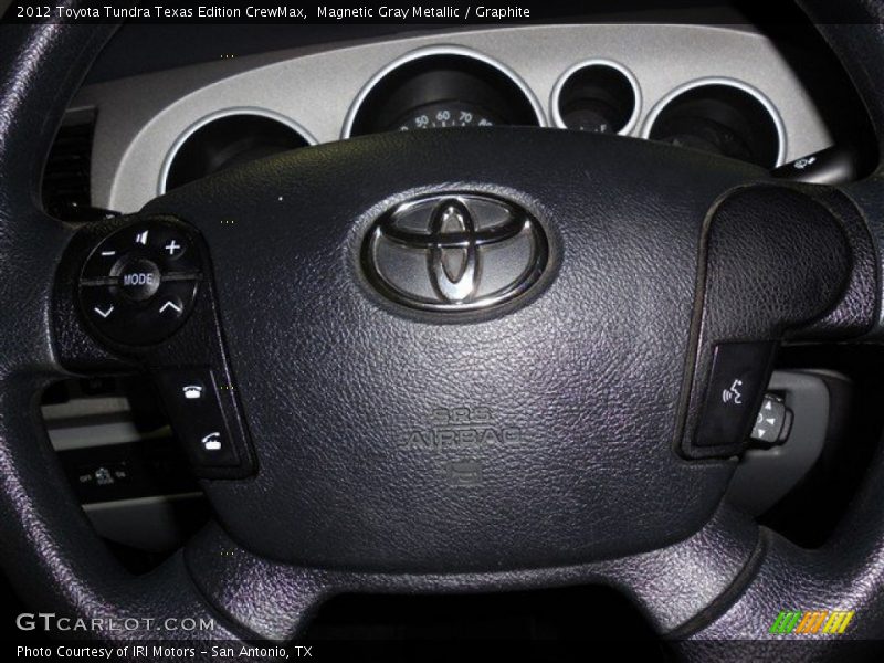 Magnetic Gray Metallic / Graphite 2012 Toyota Tundra Texas Edition CrewMax