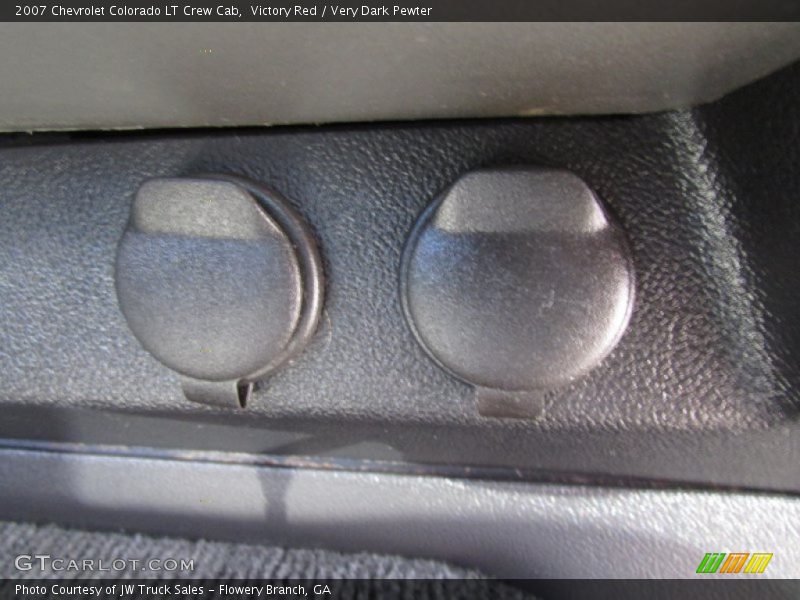 Victory Red / Very Dark Pewter 2007 Chevrolet Colorado LT Crew Cab