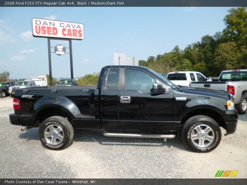 Black / Medium/Dark Flint 2008 Ford F150 STX Regular Cab 4x4