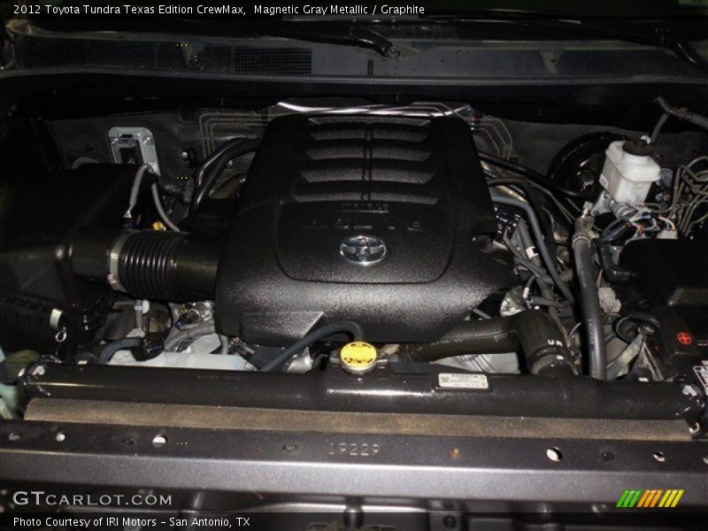 Magnetic Gray Metallic / Graphite 2012 Toyota Tundra Texas Edition CrewMax