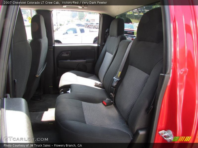 Victory Red / Very Dark Pewter 2007 Chevrolet Colorado LT Crew Cab