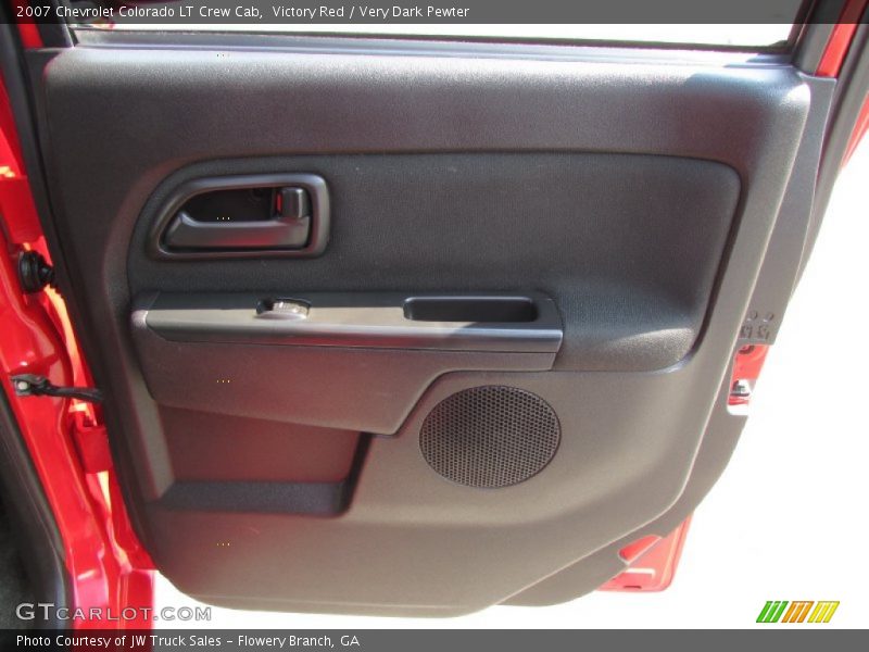 Victory Red / Very Dark Pewter 2007 Chevrolet Colorado LT Crew Cab