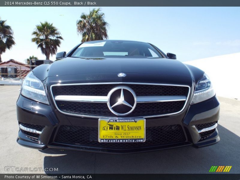 Black / Black 2014 Mercedes-Benz CLS 550 Coupe