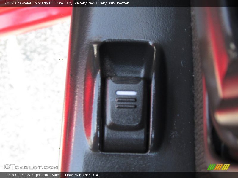 Victory Red / Very Dark Pewter 2007 Chevrolet Colorado LT Crew Cab