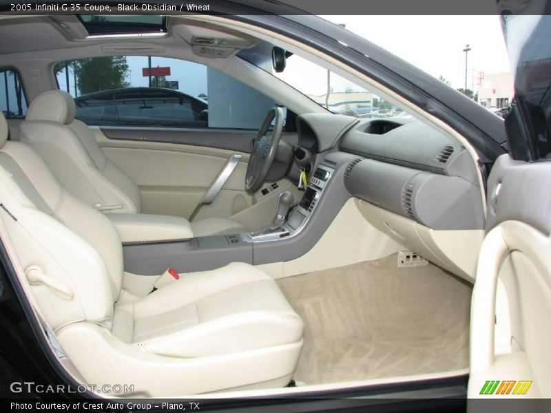 Black Obsidian / Wheat 2005 Infiniti G 35 Coupe