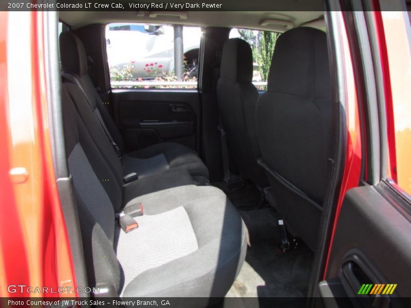 Victory Red / Very Dark Pewter 2007 Chevrolet Colorado LT Crew Cab