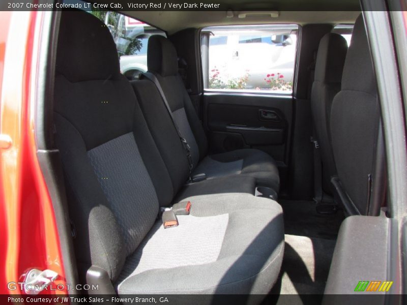 Victory Red / Very Dark Pewter 2007 Chevrolet Colorado LT Crew Cab