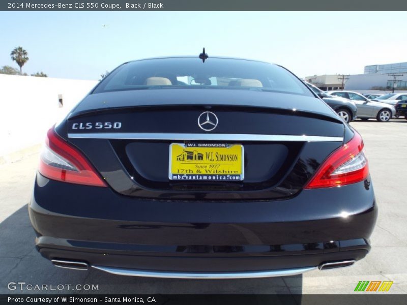 Black / Black 2014 Mercedes-Benz CLS 550 Coupe