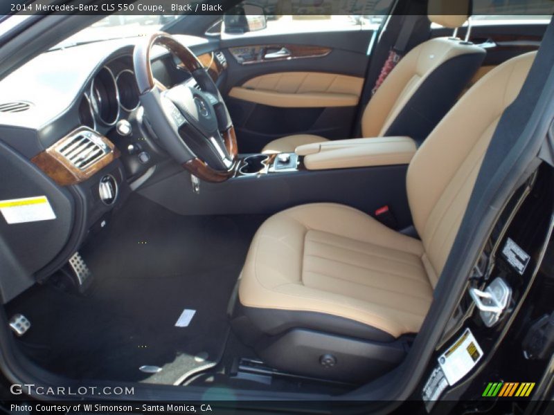 Black / Black 2014 Mercedes-Benz CLS 550 Coupe
