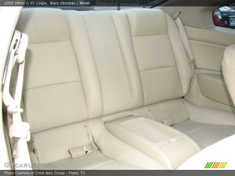 Black Obsidian / Wheat 2005 Infiniti G 35 Coupe