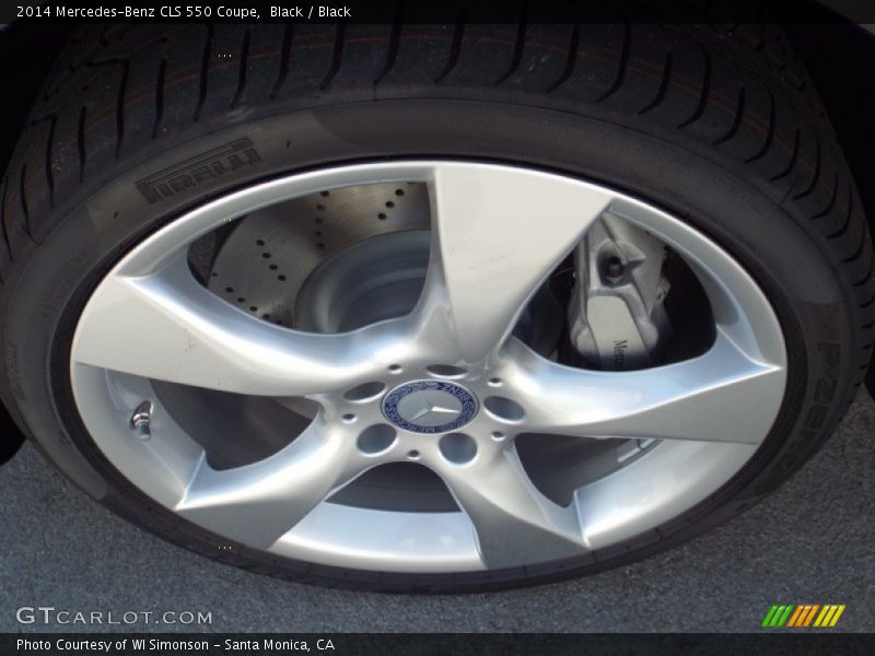 Black / Black 2014 Mercedes-Benz CLS 550 Coupe