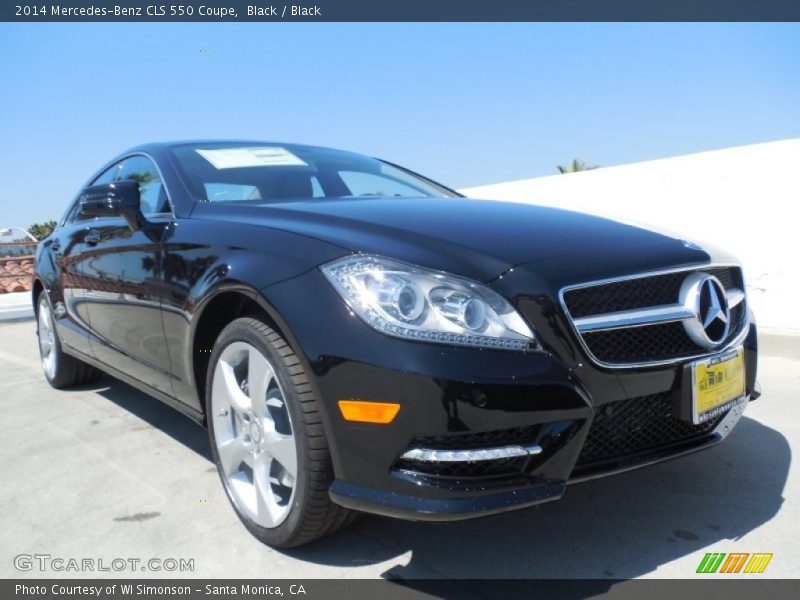Black / Black 2014 Mercedes-Benz CLS 550 Coupe