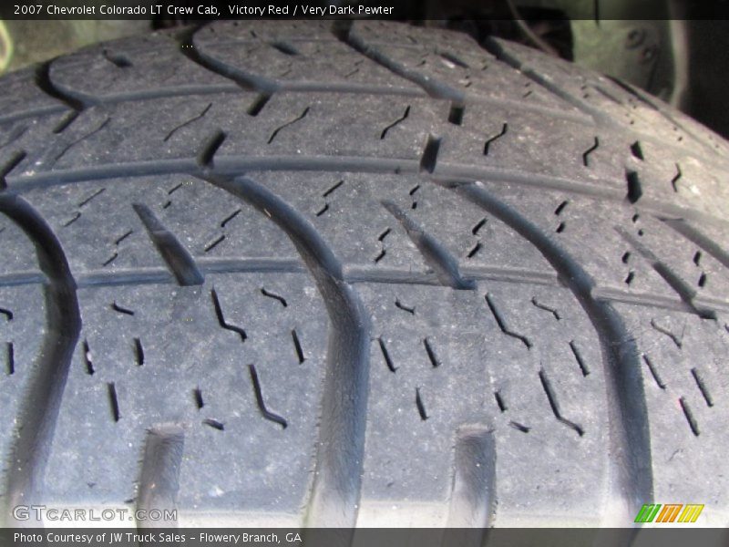 Victory Red / Very Dark Pewter 2007 Chevrolet Colorado LT Crew Cab